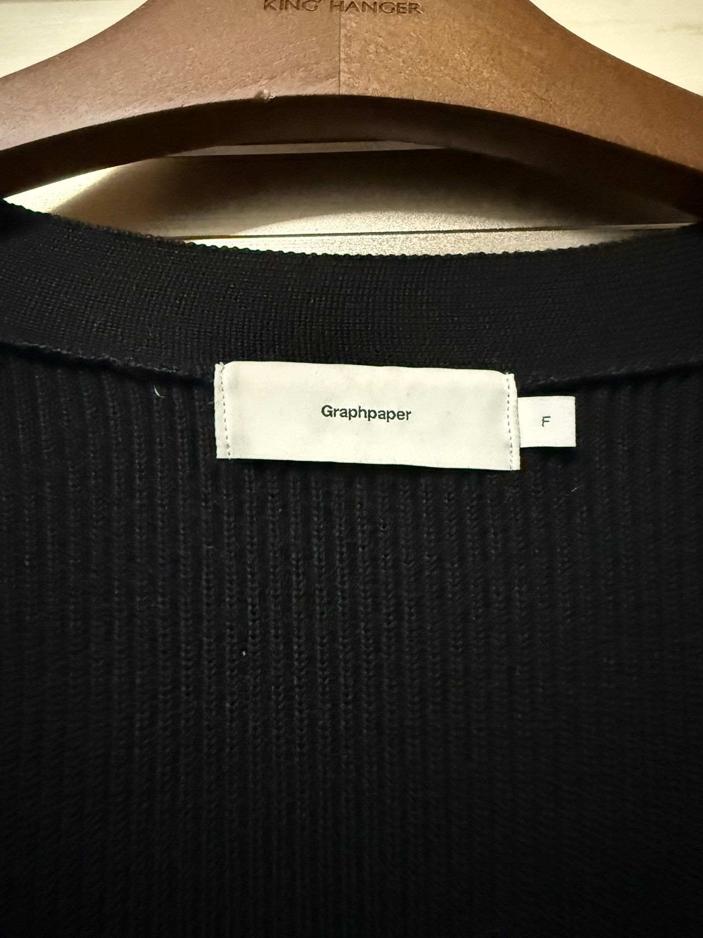 Graphpaper High Density Merino Wool Cardigan Size US M / EU 48-50 / 2 - 3 Thumbnail