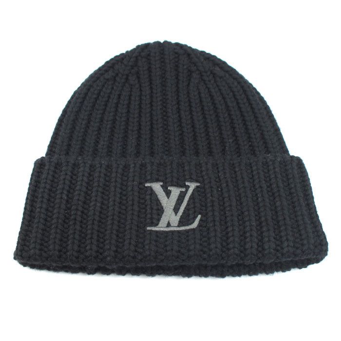 Louis Vuitton Louis Vuitton Louis Vuitton Only LV Wool Beanie Textile Hats M77277 DUTY FREE for USA Size ONE SIZE - 2 Thumbnail