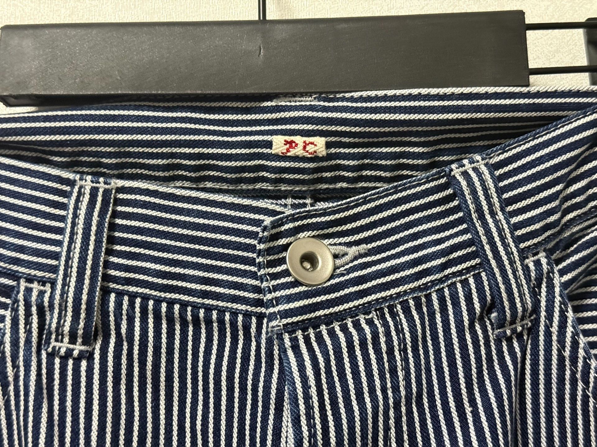 Porter Classic Porter Classic Steinbeck Hickory Stripe Pants Size US 26 / EU 42 - 3 Thumbnail