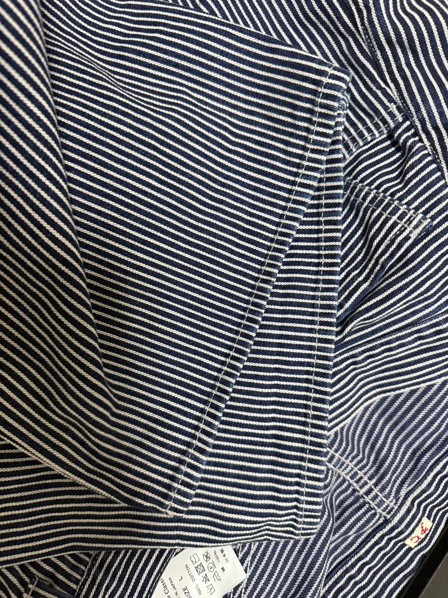 Porter Classic Porter Classic Steinbeck Hickory Stripe Pants Size US 26 / EU 42 - 5 Thumbnail