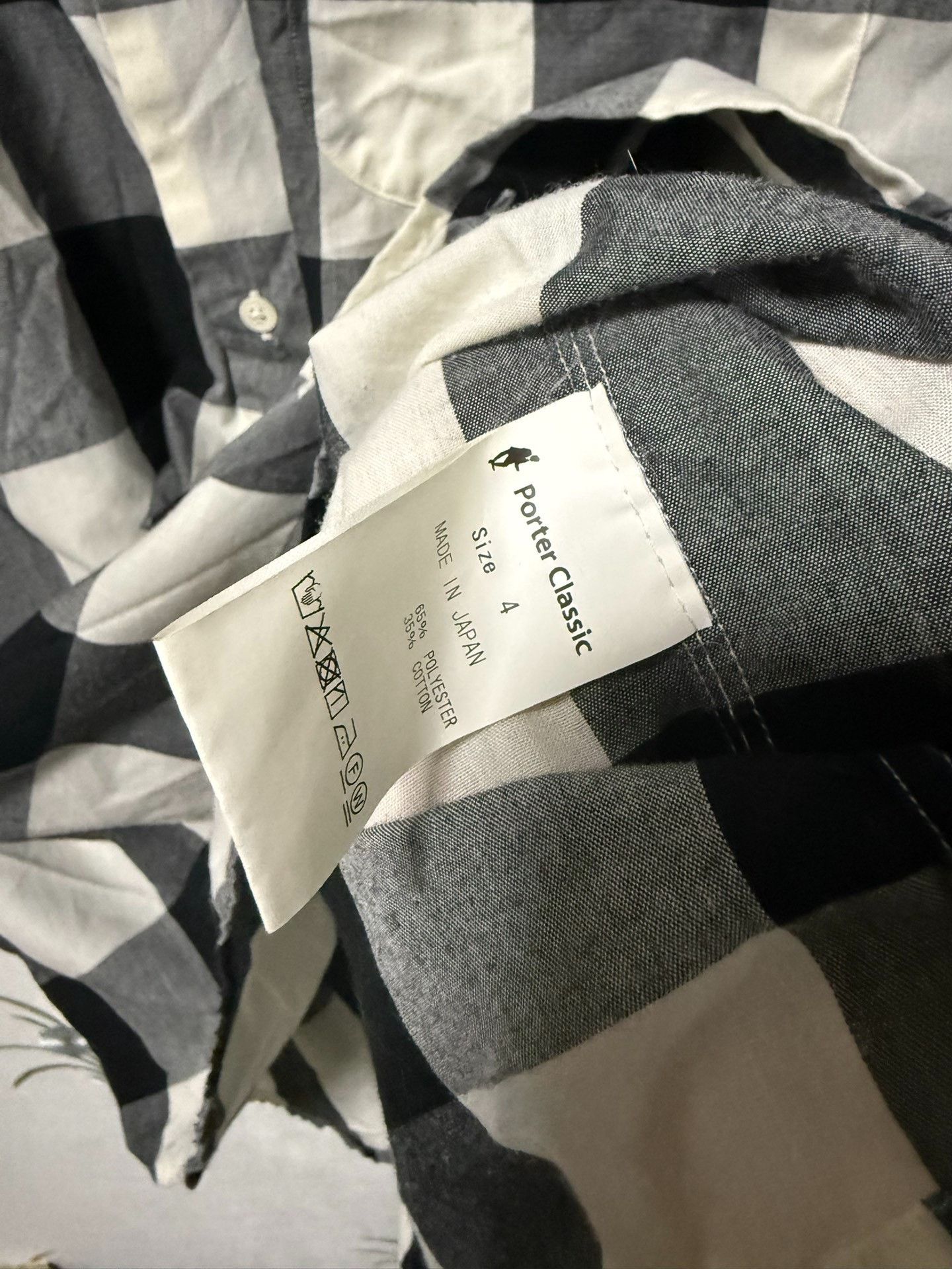 Porter Classic Porter Classic Beat Writer Block Check Shirt Size US XL / EU 56 / 4 - 4 Thumbnail