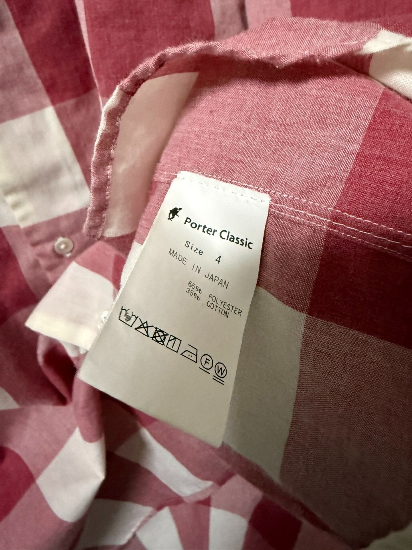 Porter Classic Porter Classic Beat Writer Check Shirt Size US XL / EU 56 / 4 - 4 Thumbnail