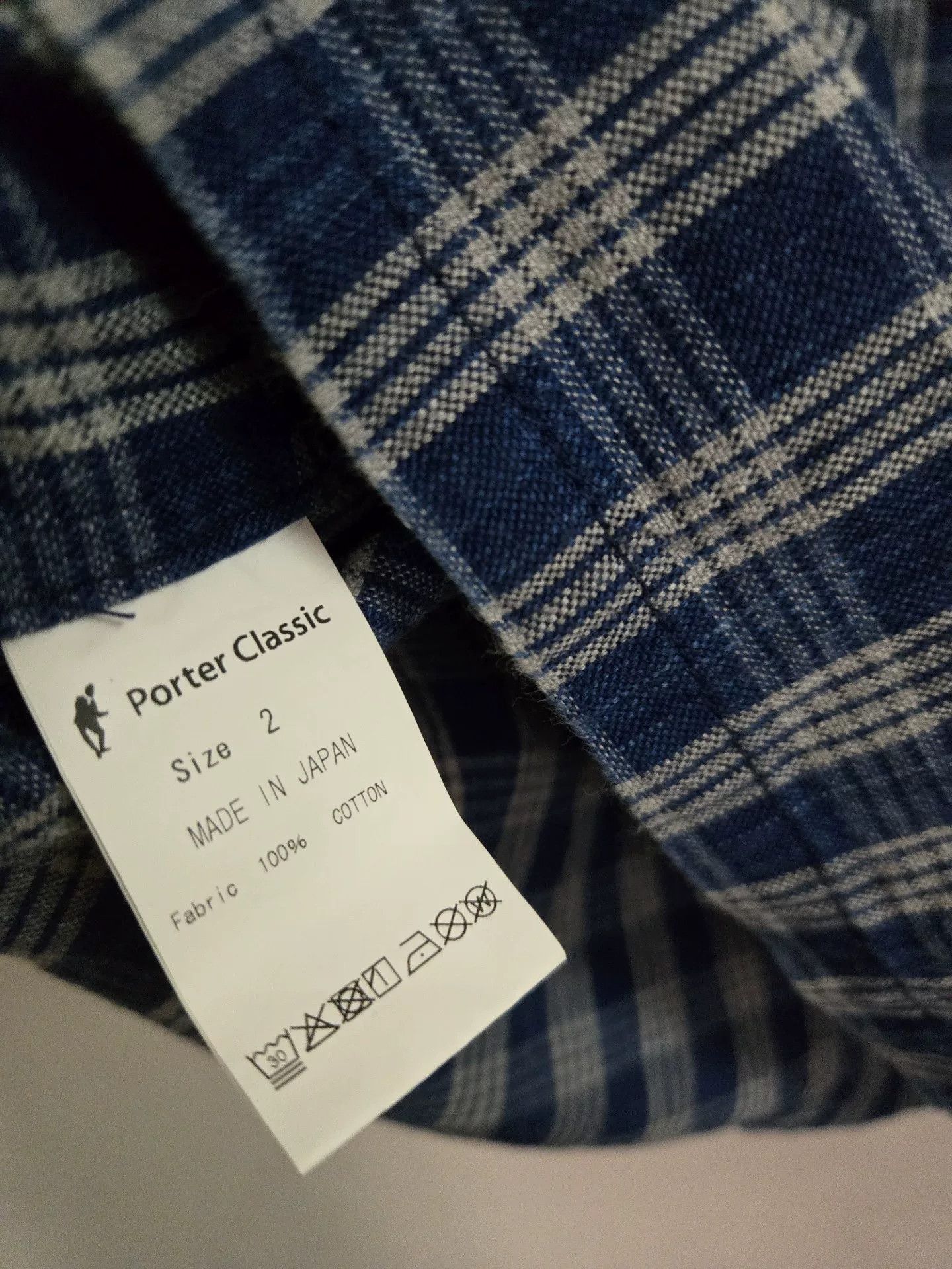 Porter Classic Porter Classic Palaka Check Shirt Size US M / EU 48-50 / 2 - 4 Thumbnail