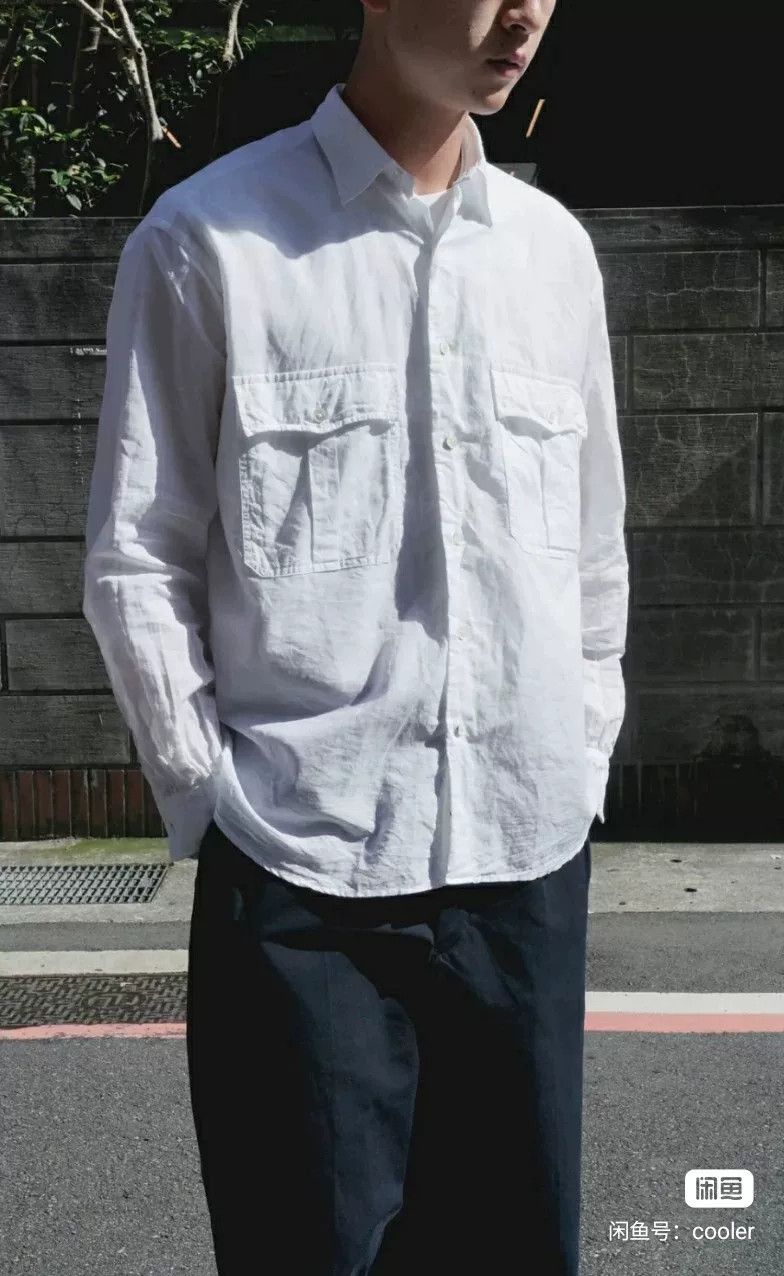 Porter Classic PORTER CLASSIC LINEN COTTON SHIRT Size US L / EU 52-54 / 3 - 5 Thumbnail