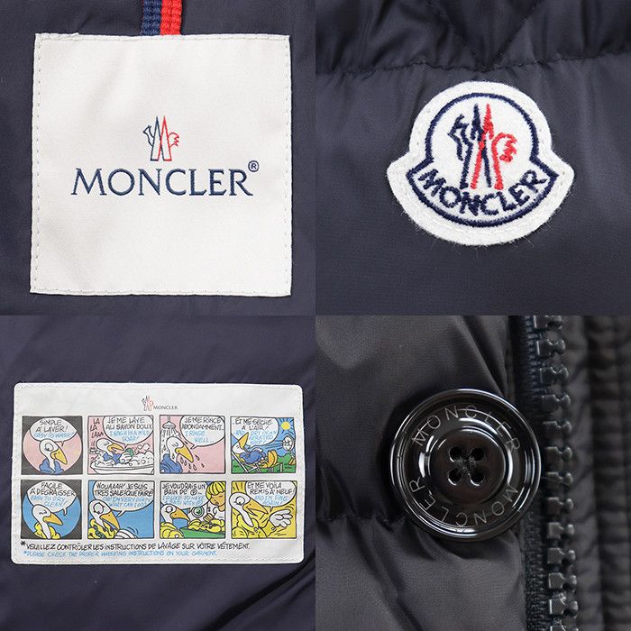 Moncler Moncler Moncler N-3B Coyote Fur Nylon Down Jacket Textile Outerwear DUTY FREE for USA Size ONE SIZE - 9 Thumbnail