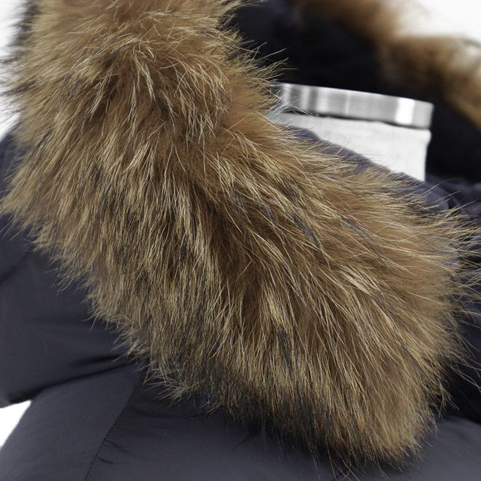 Moncler Moncler Moncler N-3B Coyote Fur Nylon Down Jacket Textile Outerwear DUTY FREE for USA Size ONE SIZE - 3 Thumbnail