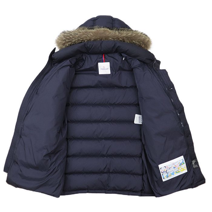 Moncler Moncler Moncler N-3B Coyote Fur Nylon Down Jacket Textile Outerwear DUTY FREE for USA Size ONE SIZE - 7 Thumbnail