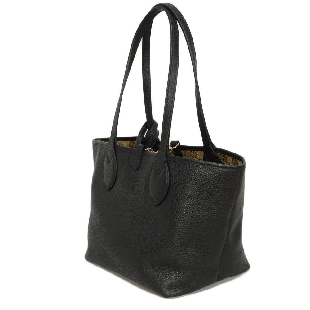Gucci Gucci Gucci Totissima Grain Calf Leather Tote Bag Leather Tote Bag 839124 AAFEQ 1069 DUTY FREE for USA Size ONE SIZE - 2 Thumbnail