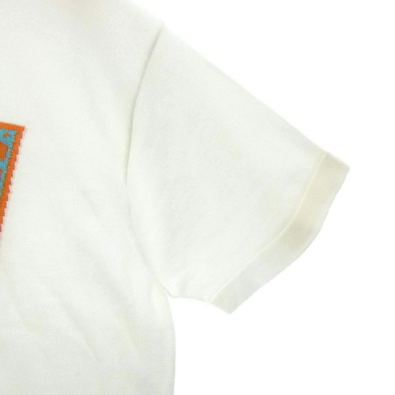 Louis Vuitton Louis Vuitton Louis Vuitton Short Sleeve Cotton Crewneck Top Textile Tops HPN15WHA0 DUTY FREE for USA Size ONE SIZE - 6 Thumbnail