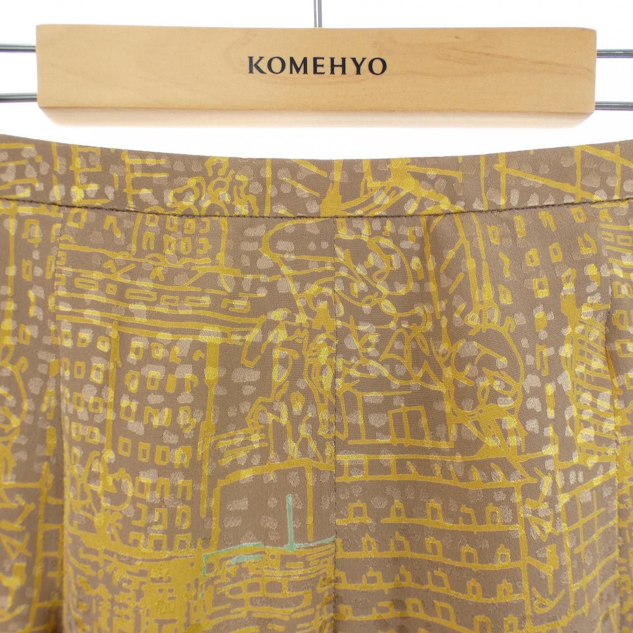 Hermes Hermes Hermes L'AIR DE GINZA34 Silk Skirt Textile Skirts DUTY FREE for USA Size ONE SIZE - 5 Thumbnail