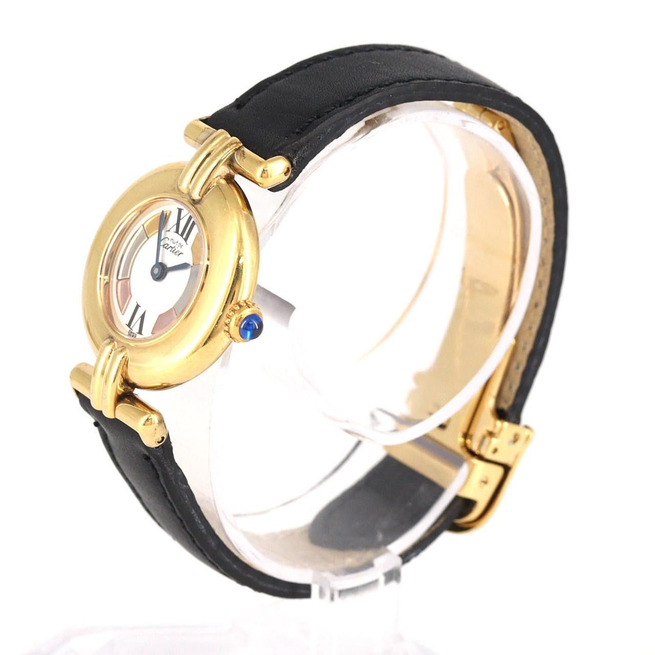 Cartier Cartier Cartier Must de Collier GP Quartz Metal Quartz W1006654 DUTY FREE for USA Size ONE SIZE - 2 Thumbnail