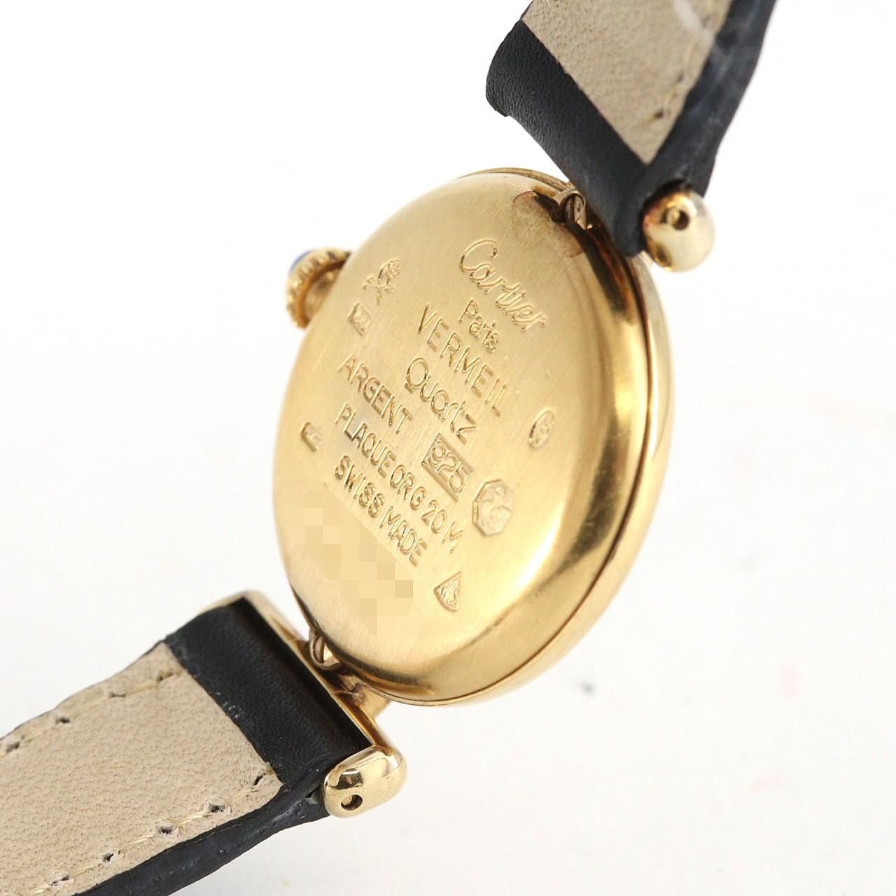 Cartier Cartier Cartier Must de Collier GP Quartz Metal Quartz W1006654 DUTY FREE for USA Size ONE SIZE - 6 Thumbnail