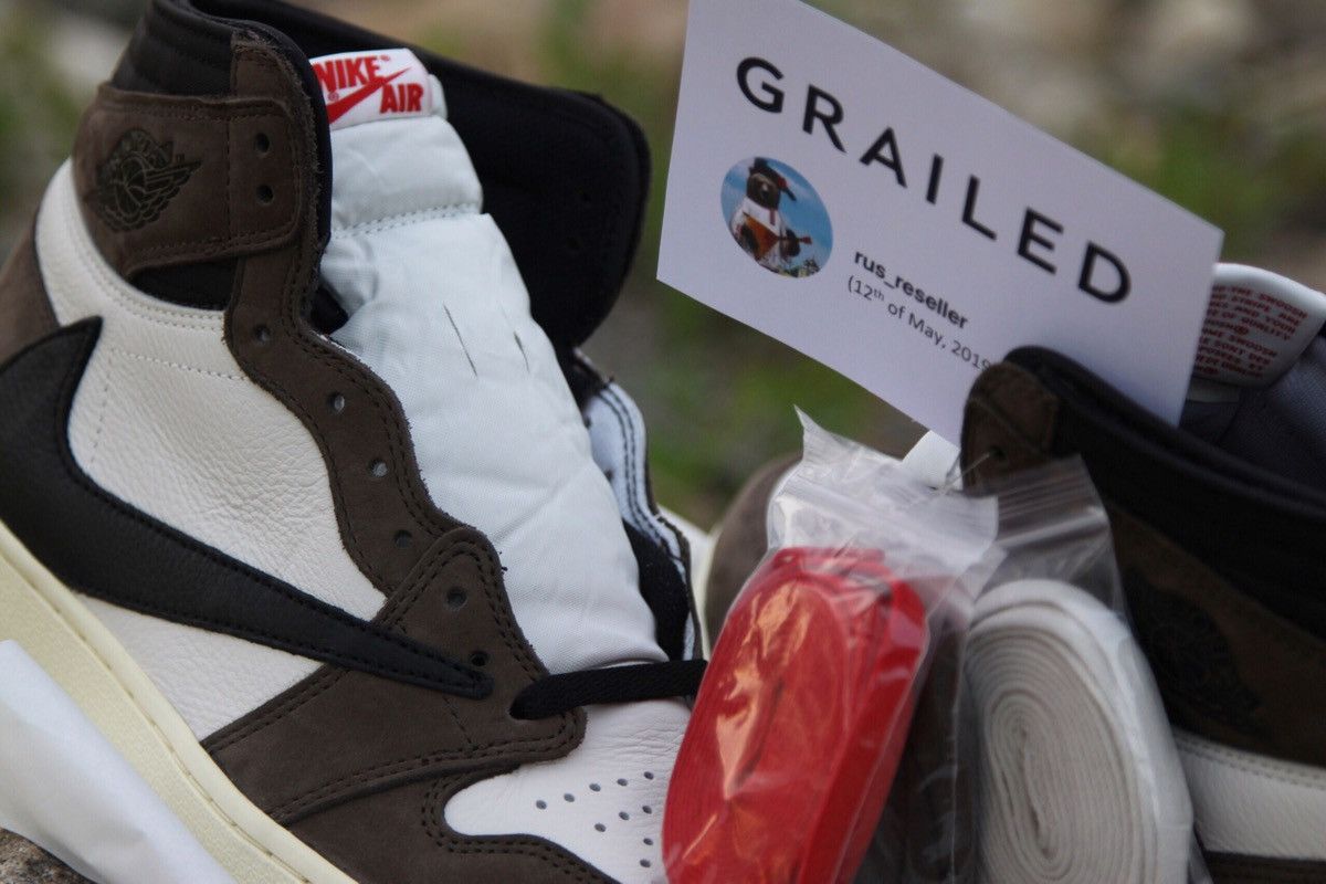 Nike Air Jordan 1 x Travis Scott Grailed