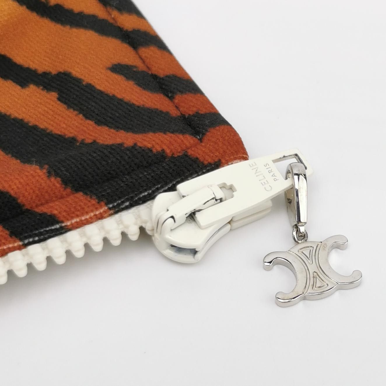 Celine Celine Animal Print Zip-Up Long Sleeve Jacket Size US S / EU 44-46 / 1 - 7 Thumbnail