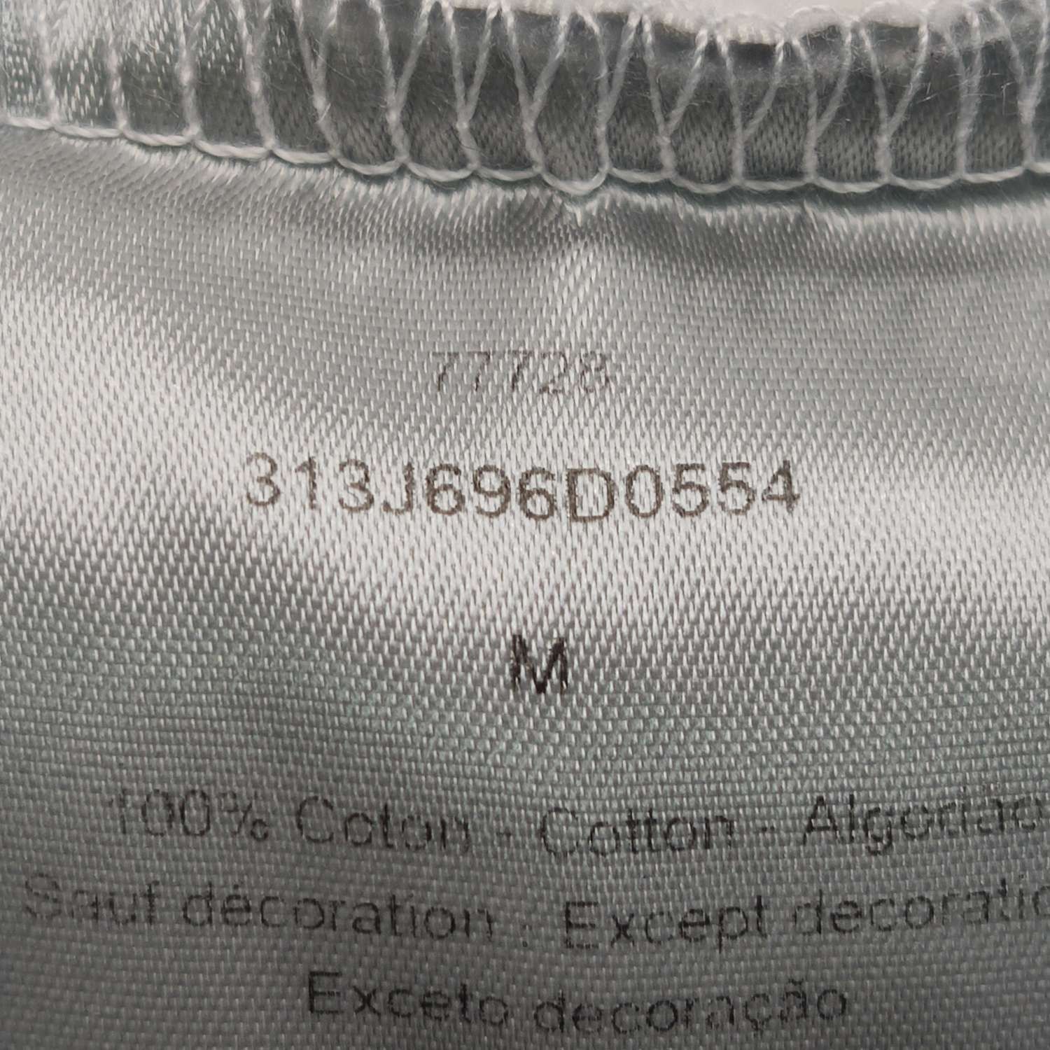 Dior Dior CD Diamond Cotton Crew Neck T-Shirt M Size US M / EU 48-50 / 2 - 10 Thumbnail
