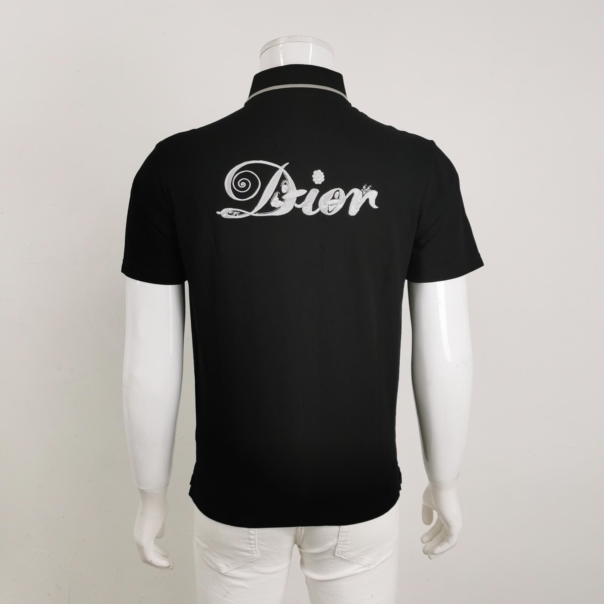 Dior Dior x Kenny Scharf Cotton Collared Short-Sleeve T-Shirt Size US S / EU 44-46 / 1 - 3 Thumbnail