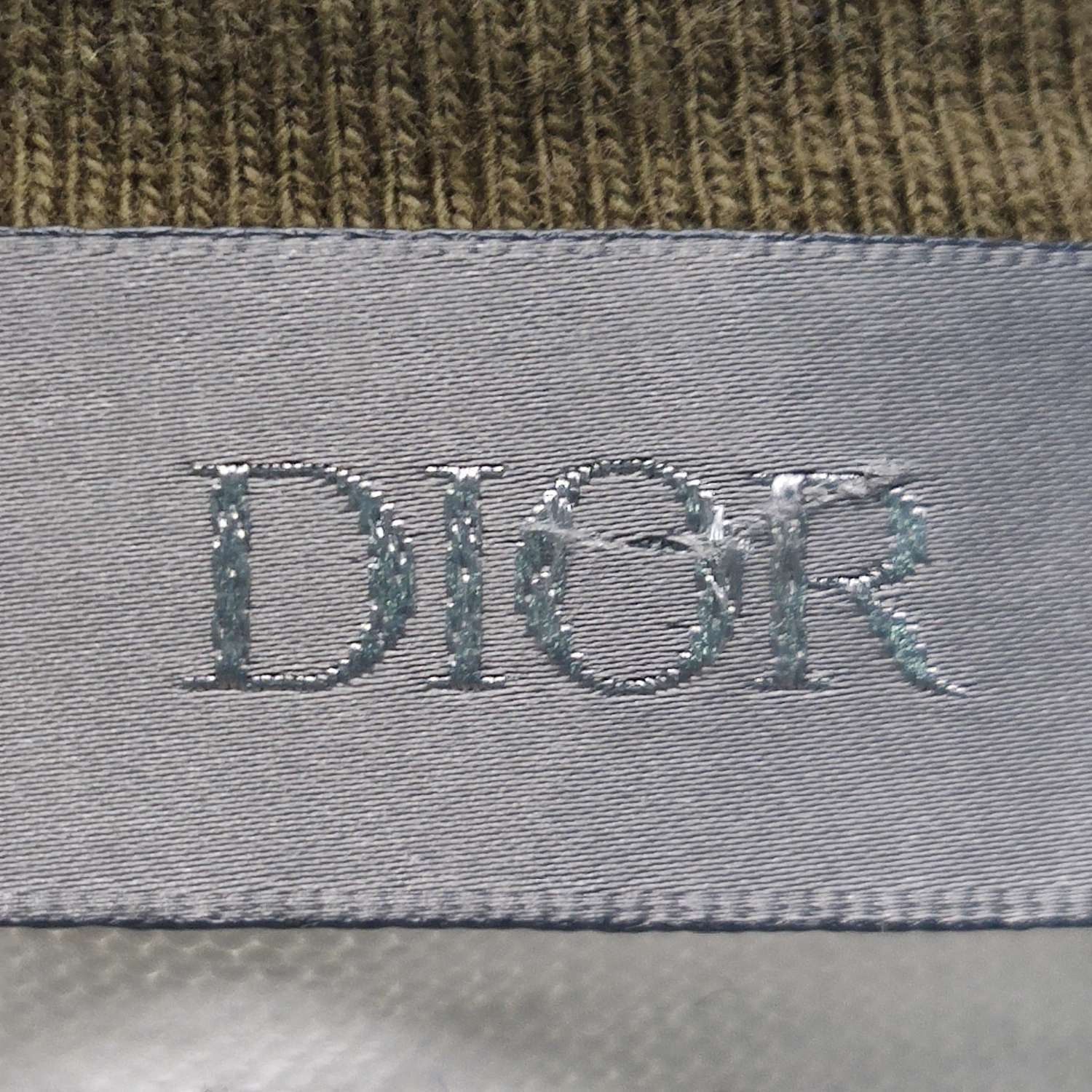 Dior Dior Cotton Logo Crewneck Knit Top M Size US M / EU 48-50 / 2 - 9 Thumbnail