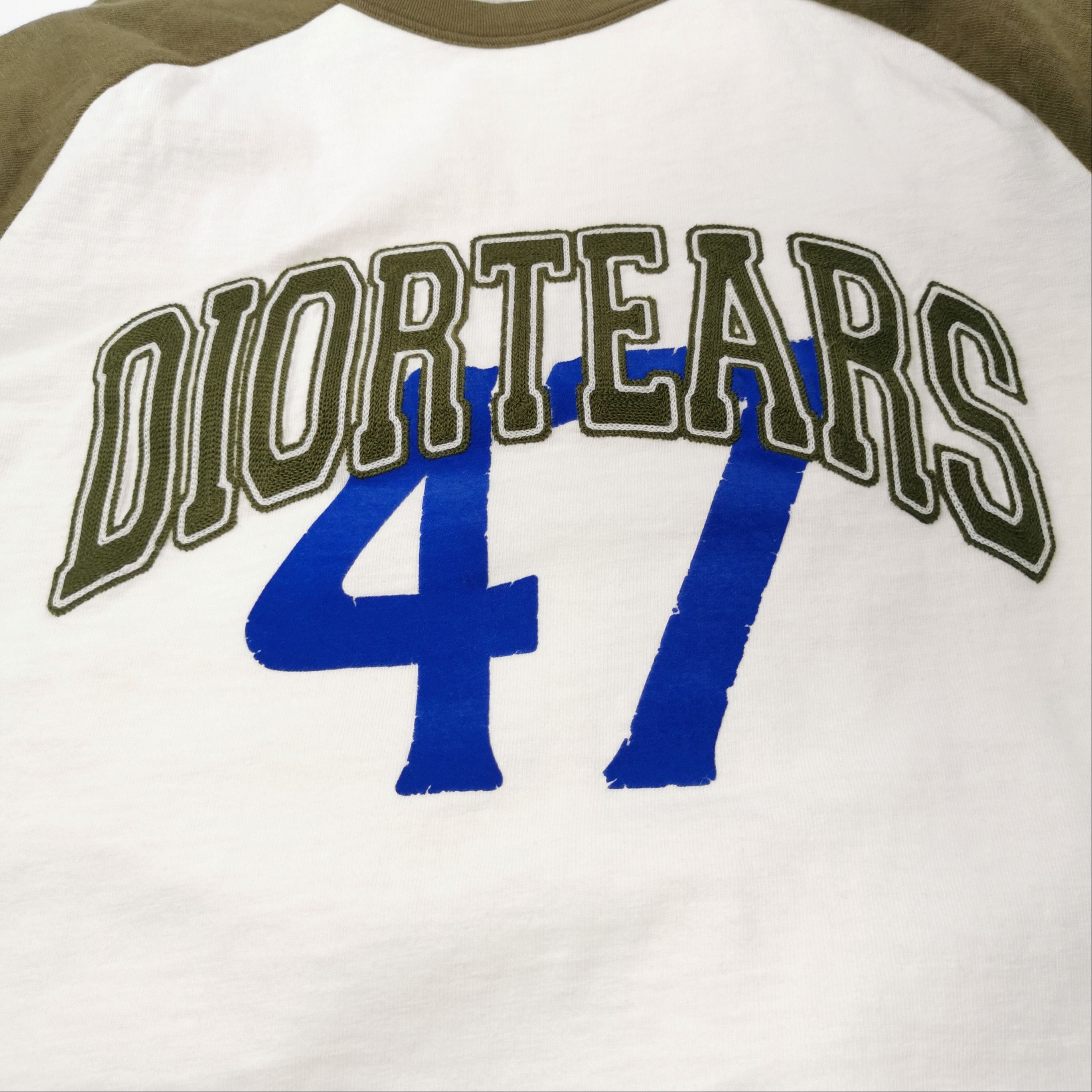 Dior Dior Cotton Logo Crewneck Knit Top M Size US M / EU 48-50 / 2 - 8 Thumbnail