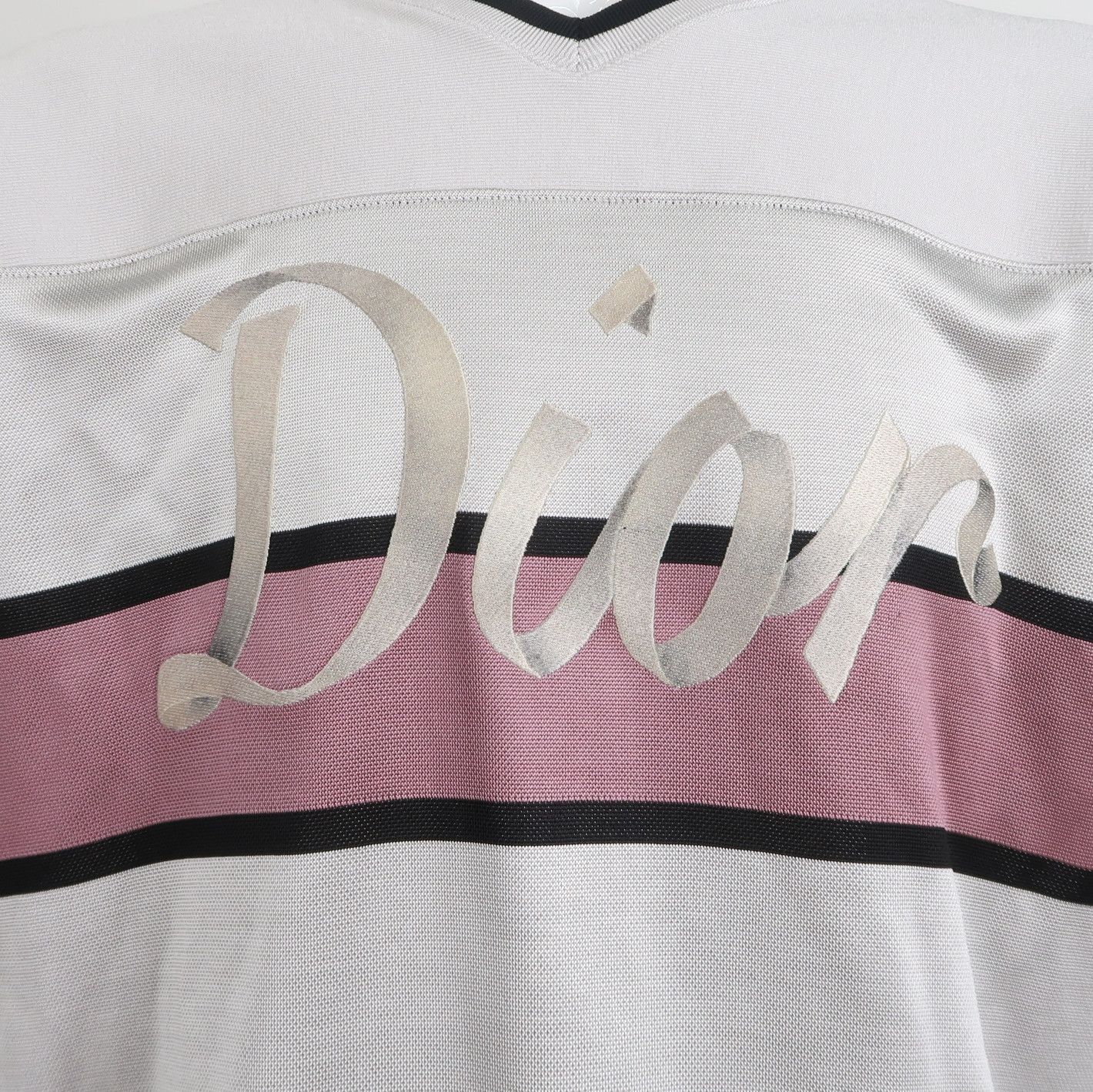 Dior Dior Color Block Logo Long Sleeve Top L Size US L / EU 52-54 / 3 - 5 Thumbnail