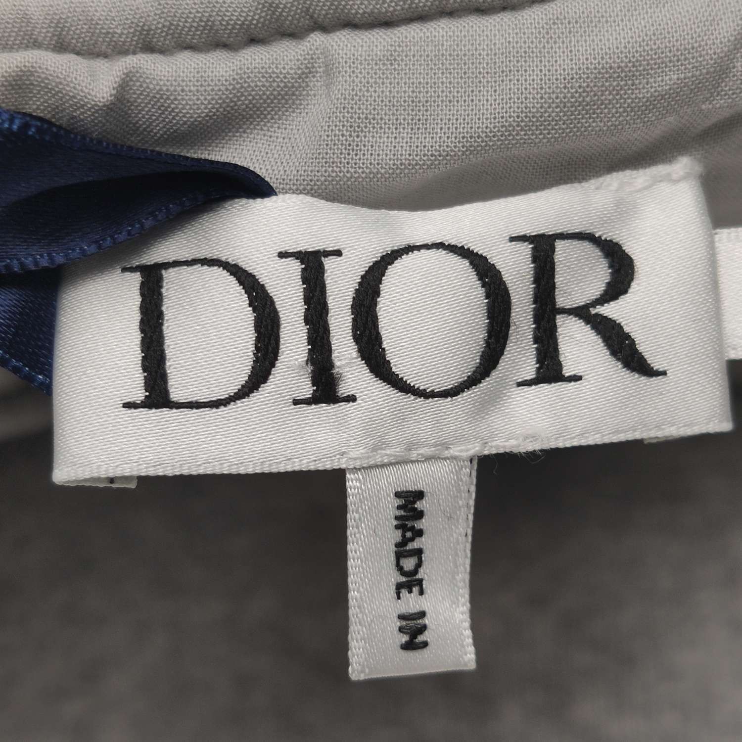 Dior Dior Kids Gray Varsity Letter Logo Cotton Jacket Size US XS / EU 42 / 0 - 13 Thumbnail
