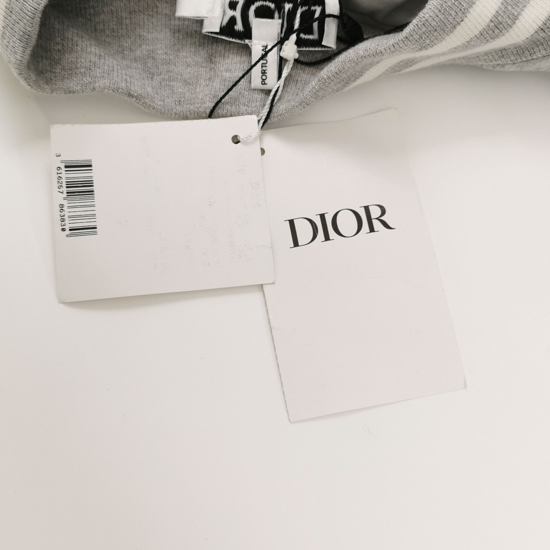 Dior Dior Kids Gray Varsity Letter Logo Cotton Jacket Size US XS / EU 42 / 0 - 10 Thumbnail
