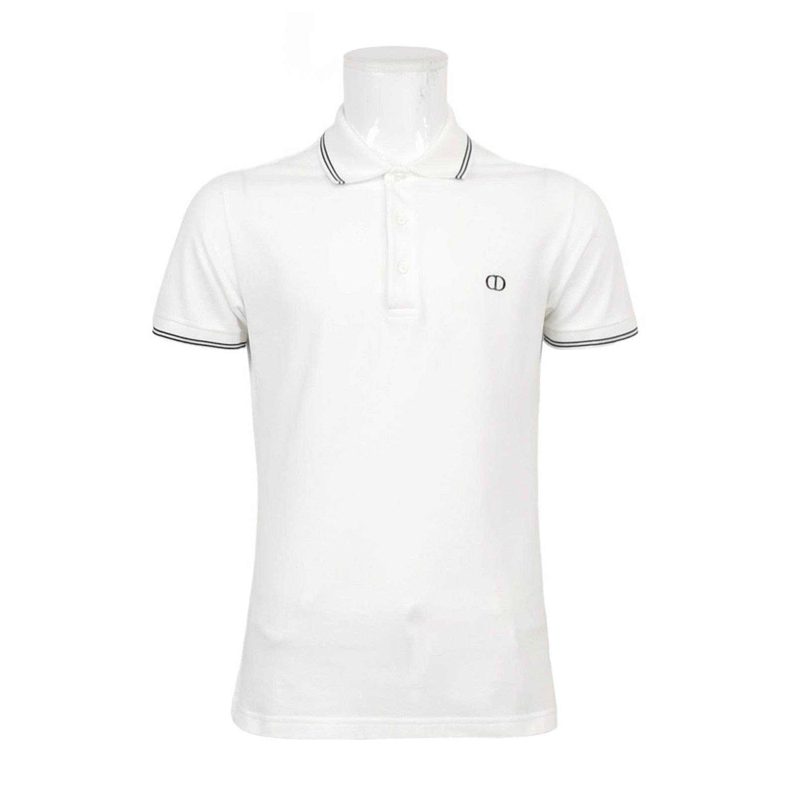 Dior Dior Cotton Logo Collar T-Shirt M Size US M / EU 48-50 / 2 - 2 Thumbnail