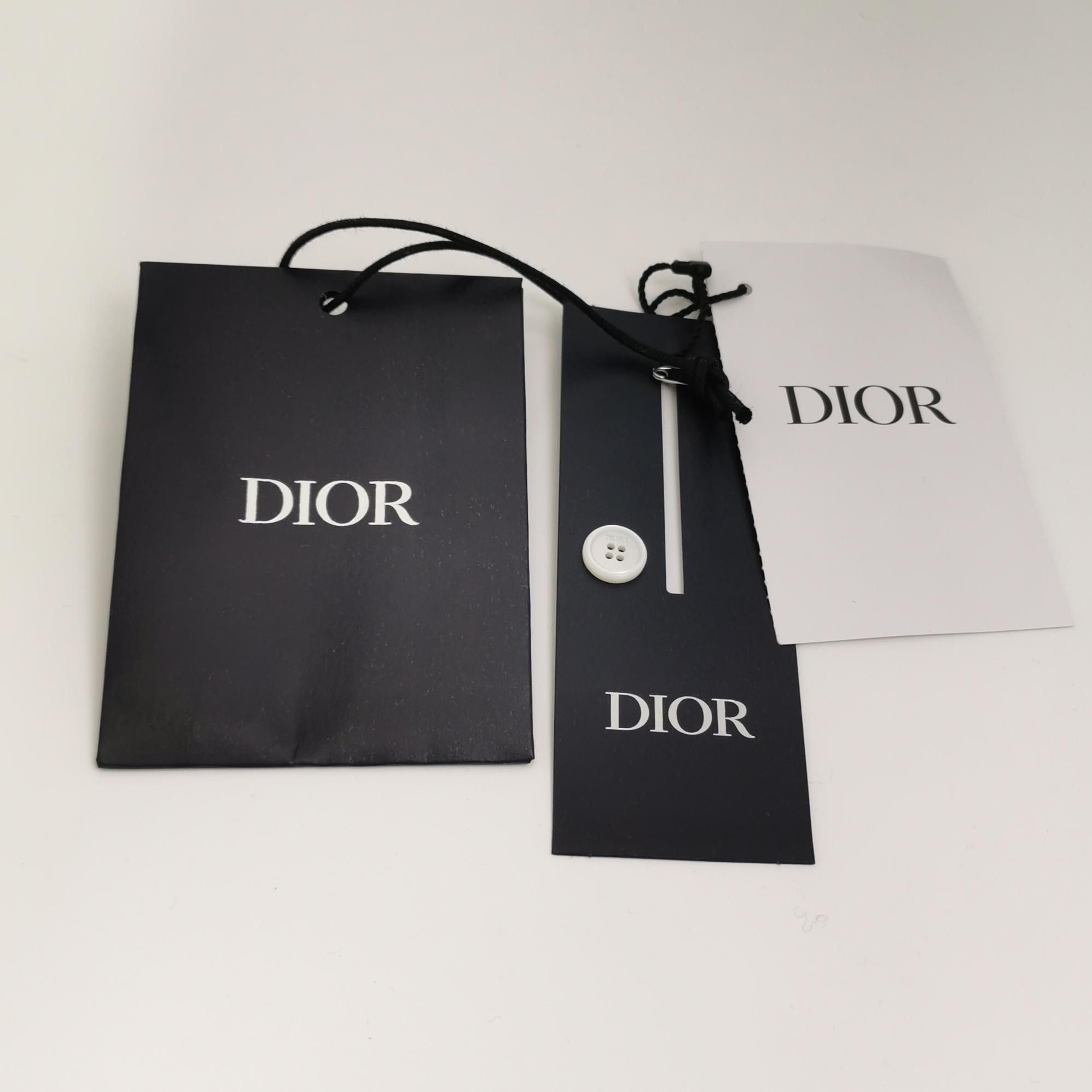 Dior Dior Cotton Logo Collar T-Shirt M Size US M / EU 48-50 / 2 - 9 Thumbnail