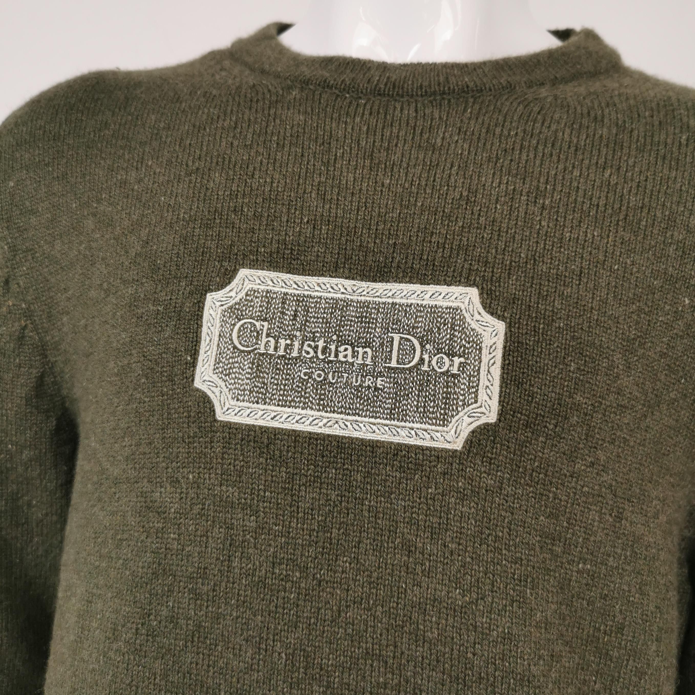 Dior Dior S Size Cotton Letter Logo Trousers Size US M / EU 48-50 / 2 - 7 Thumbnail