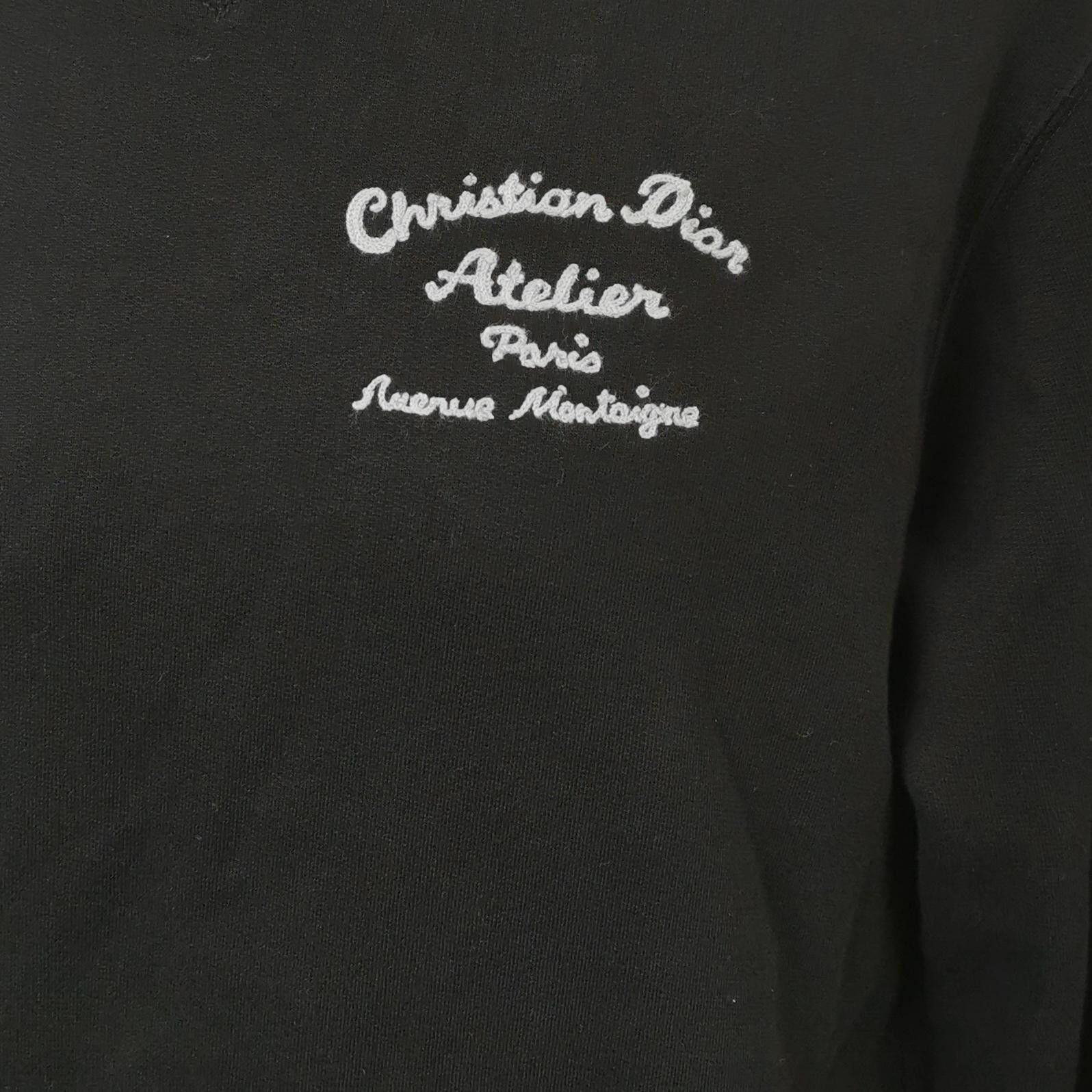 Dior Dior Cotton Logo Crewneck Sweatshirt S Size US S / EU 44-46 / 1 - 5 Thumbnail