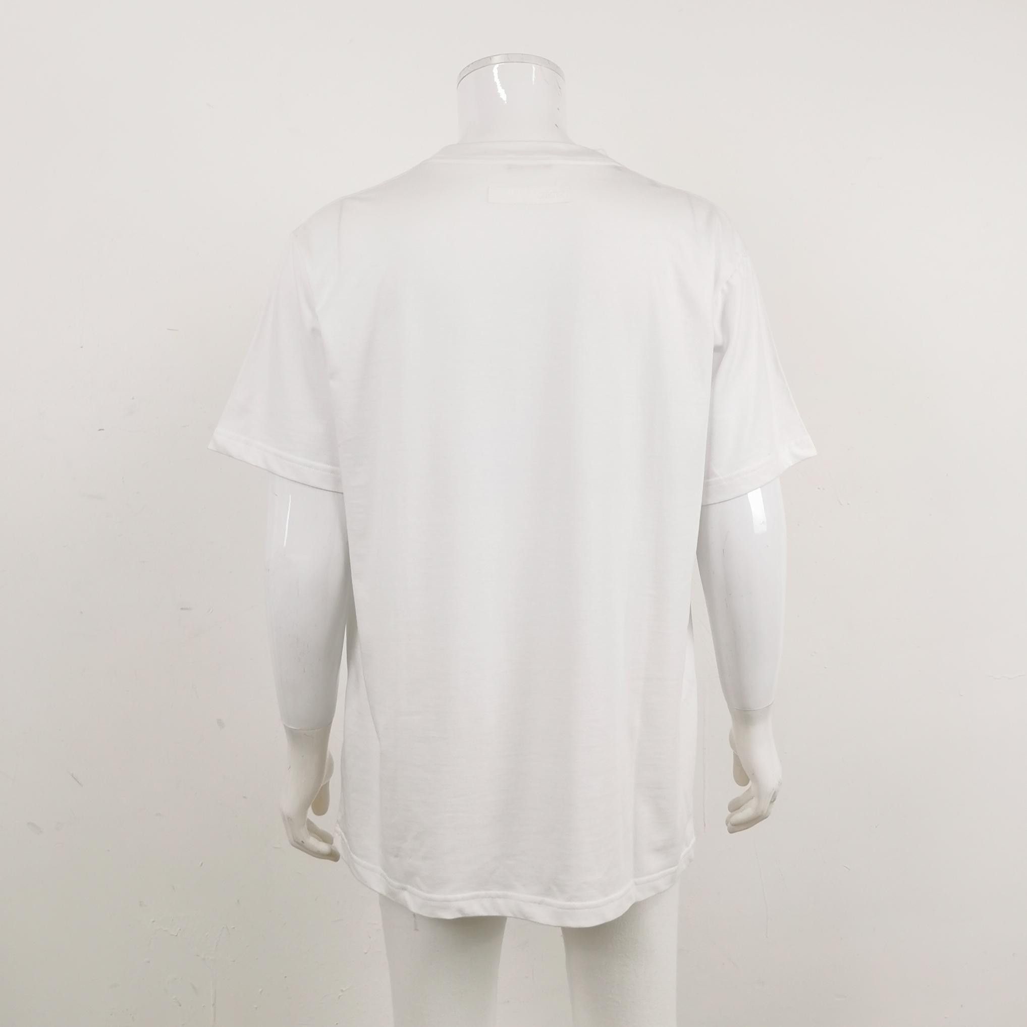 Dior Dior XXL Cotton Colorful Logo Crew Neck T-Shirt Size US XXL / EU 58 / 5 - 4 Thumbnail
