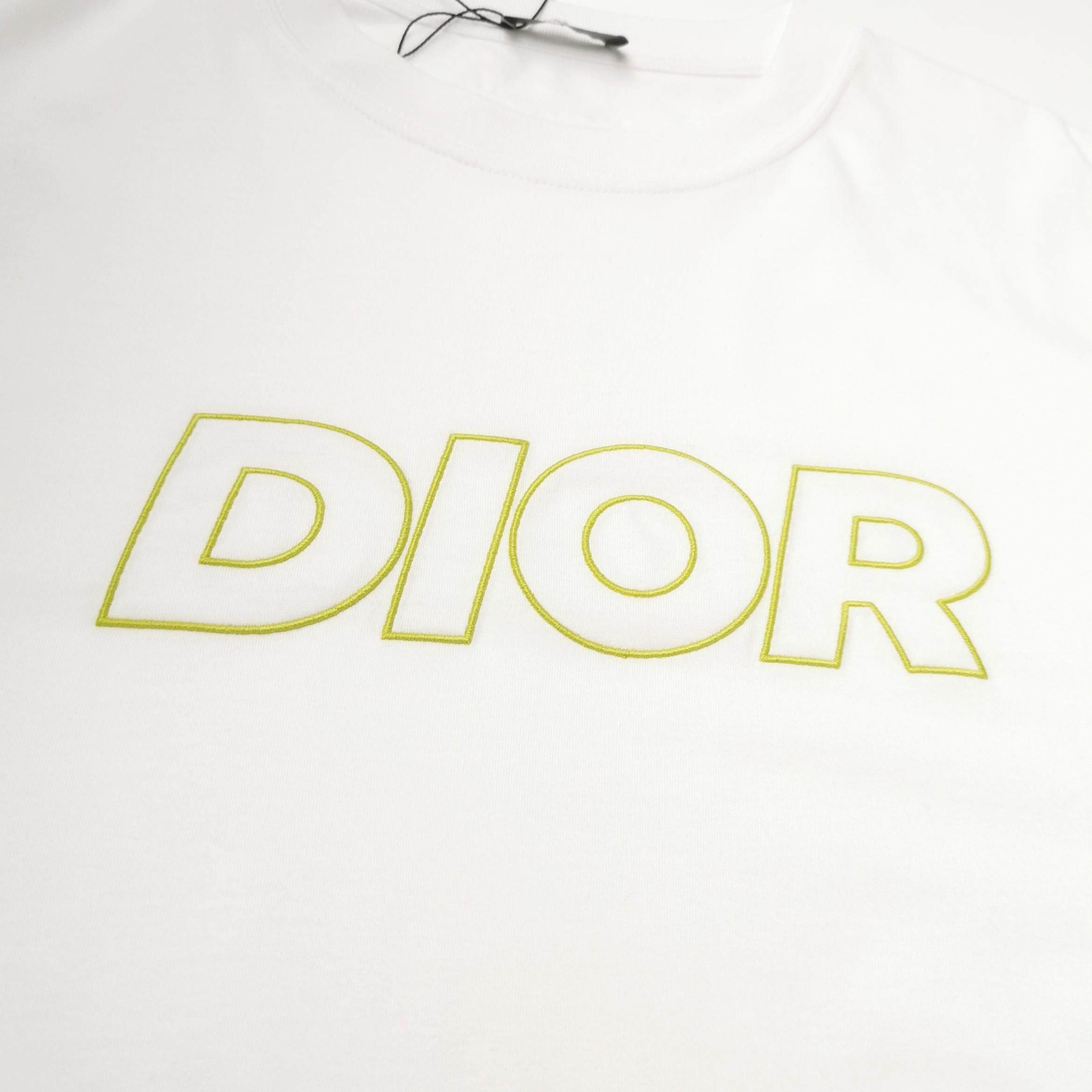 Dior Dior Cotton Logo Crewneck Short-Sleeve T-Shirt XL Size US XL / EU 56 / 4 - 6 Thumbnail