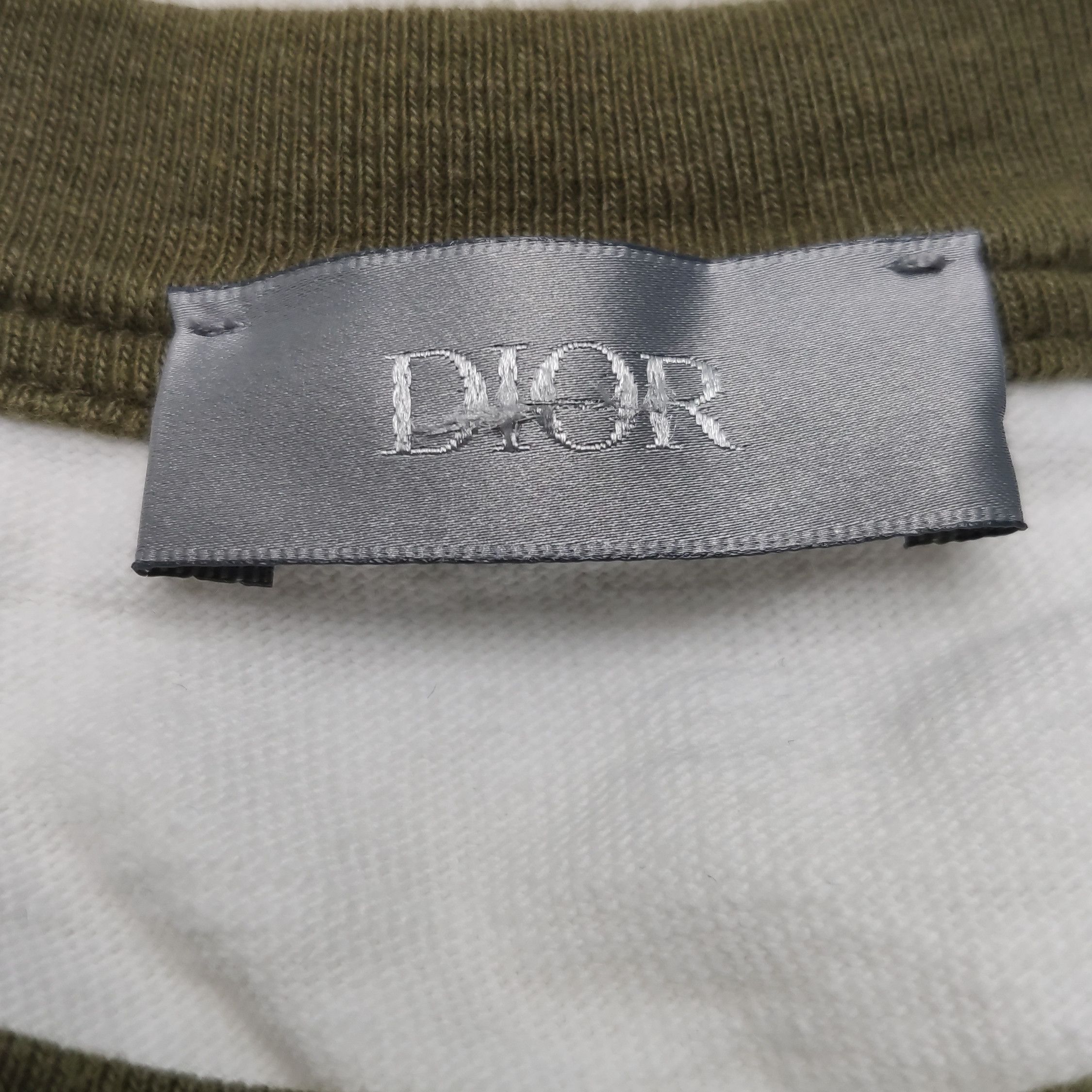 Dior Dior Colorblock Letter Logo Cotton Crewneck T-Shirt M Size US M / EU 48-50 / 2 - 10 Thumbnail
