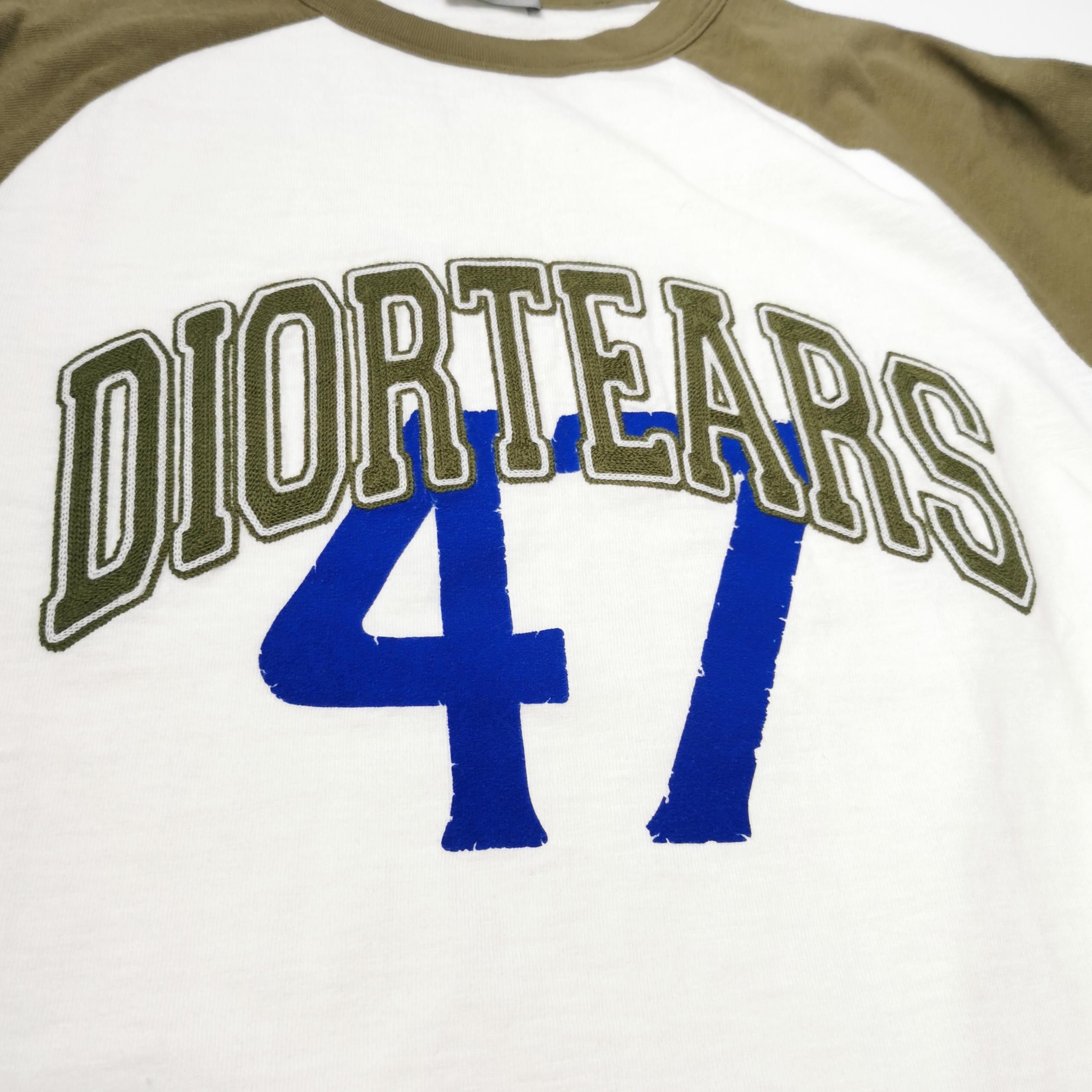 Dior Dior Colorblock Letter Logo Cotton Crewneck T-Shirt M Size US M / EU 48-50 / 2 - 5 Thumbnail