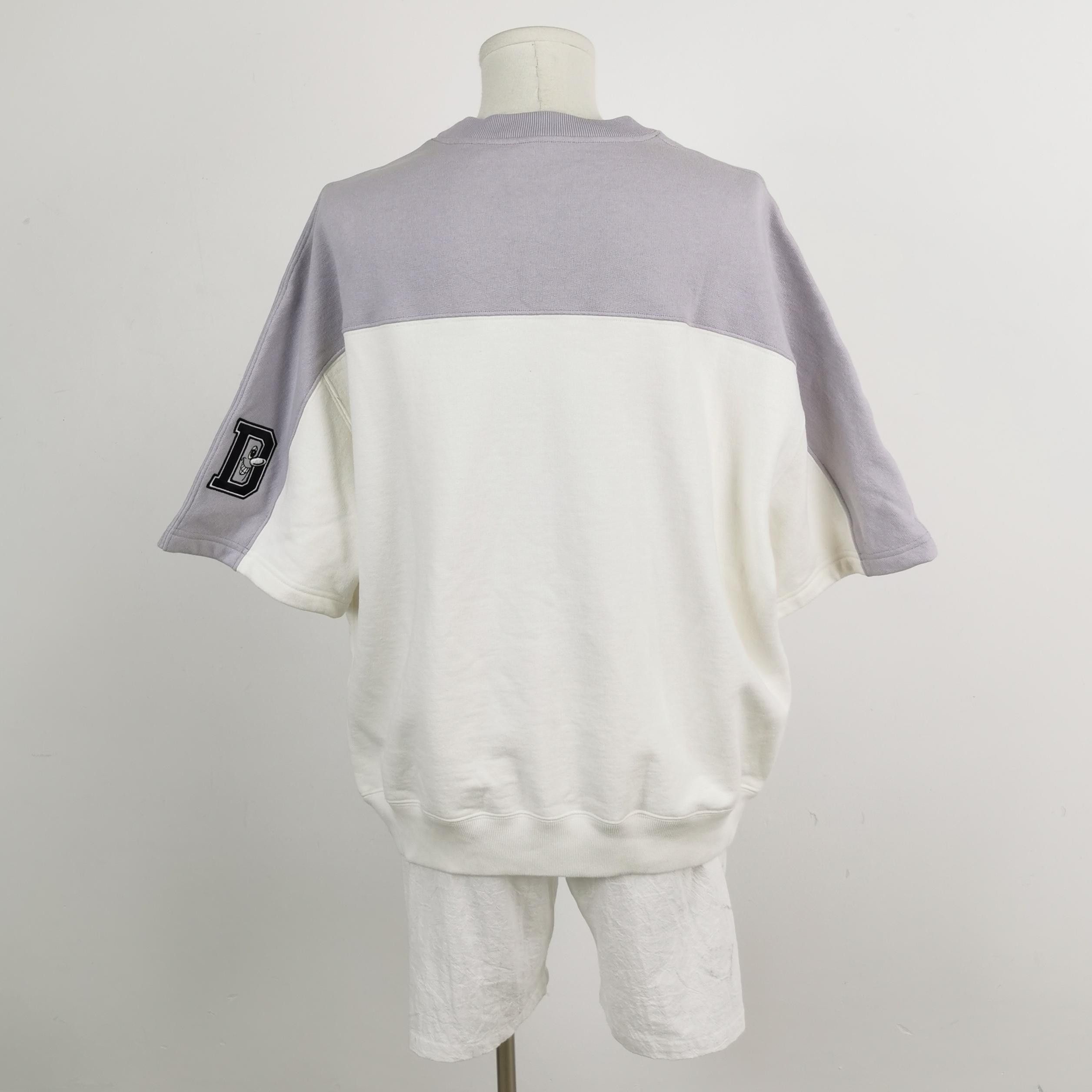 Dior Dior Colorblock Logo Cotton Crewneck Top M Size US M / EU 48-50 / 2 - 3 Thumbnail
