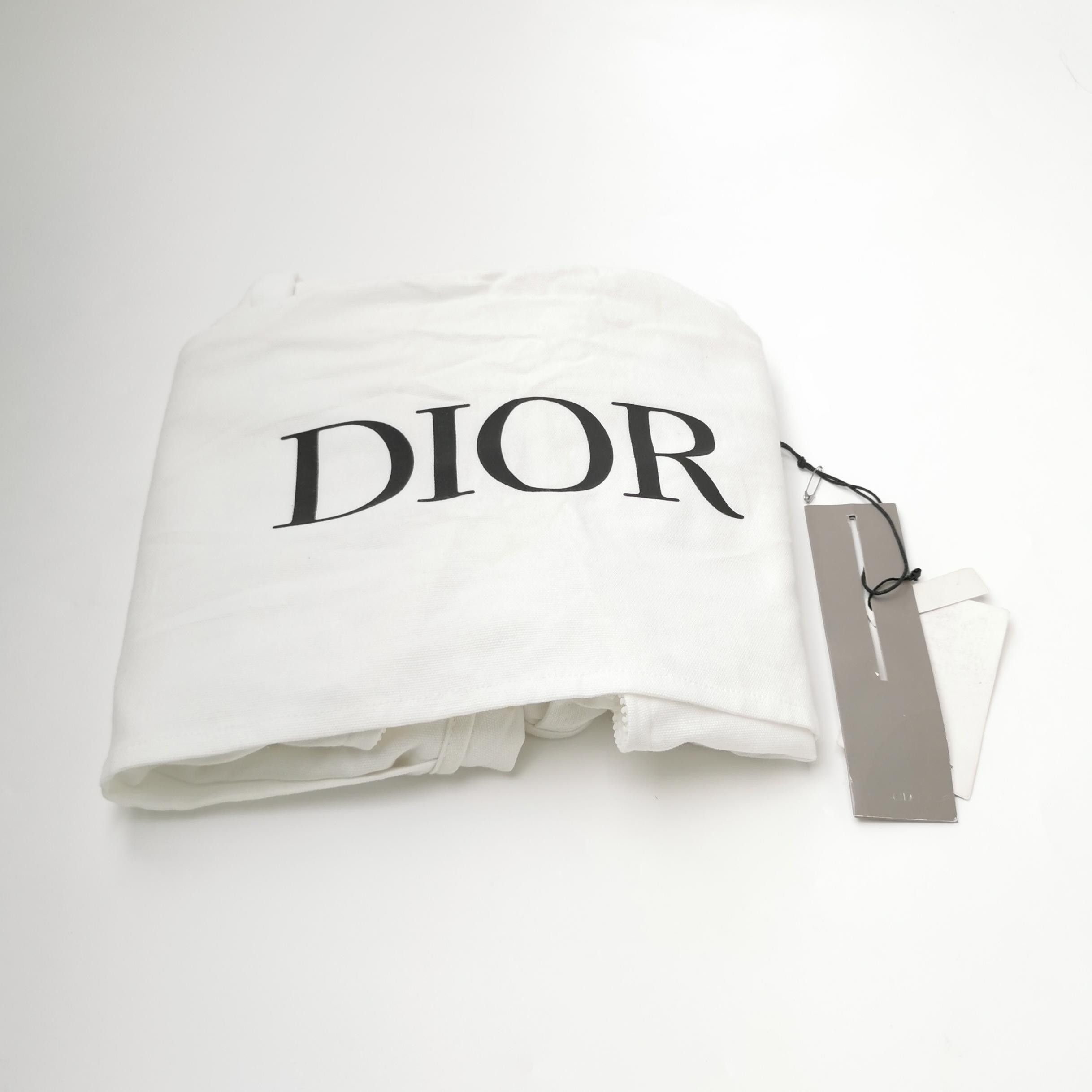 Dior Dior White XL Silk-Wool Blend Blazer Size US M / EU 48-50 / 2 - 8 Thumbnail