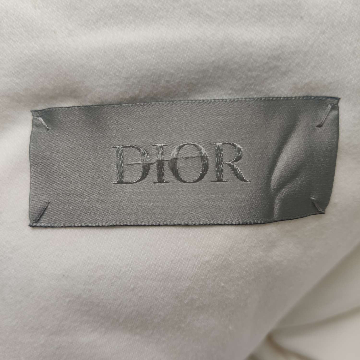 Dior Dior White XL Silk-Wool Blend Blazer Size US M / EU 48-50 / 2 - 9 Thumbnail