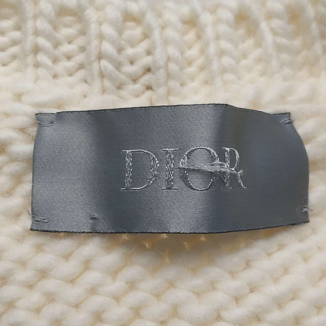 Dior Dior M Wool V-Neck Patterned Sweater Size US M / EU 48-50 / 2 - 9 Thumbnail