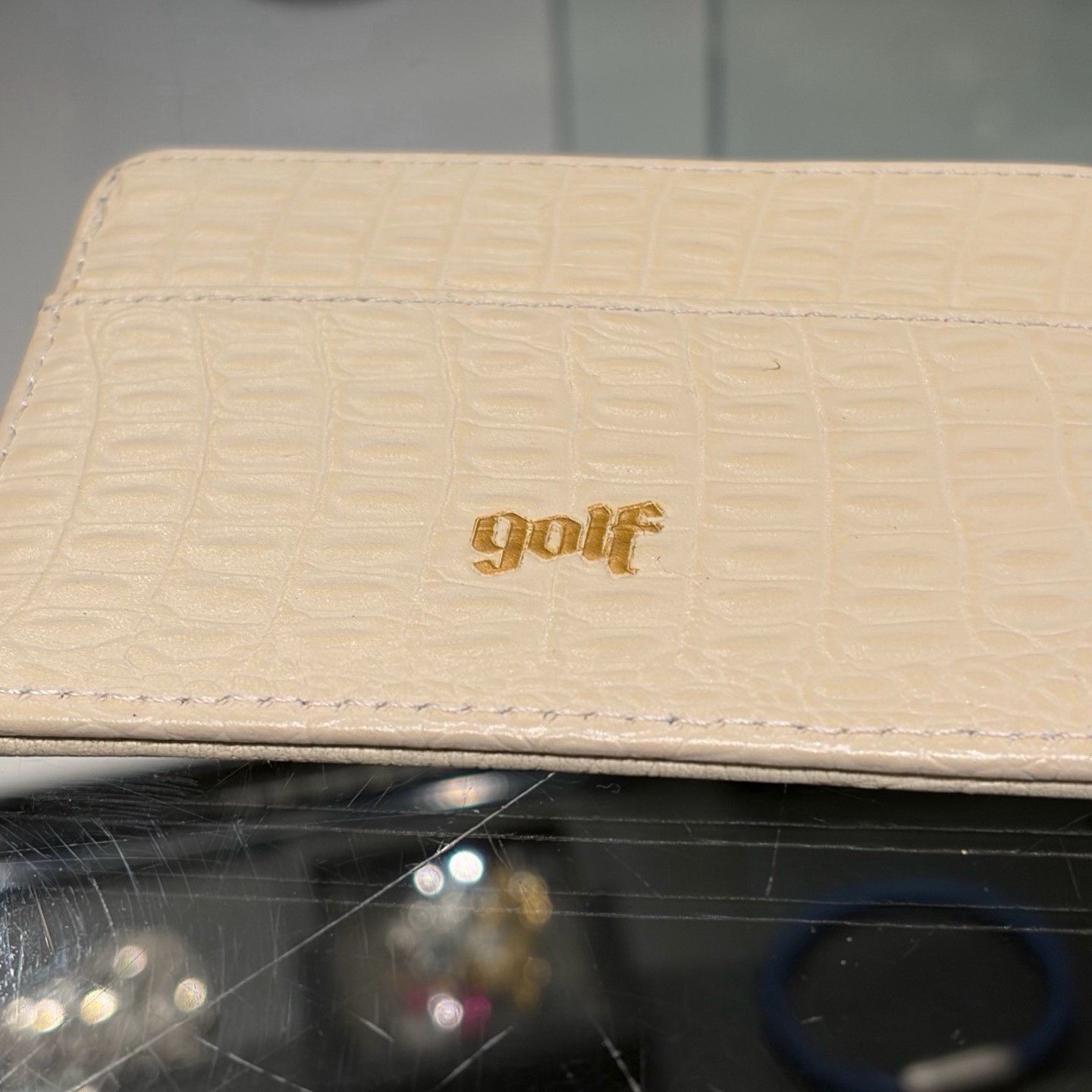Japanese Brand Golf White Card Holder Size ONE SIZE - 3 Thumbnail