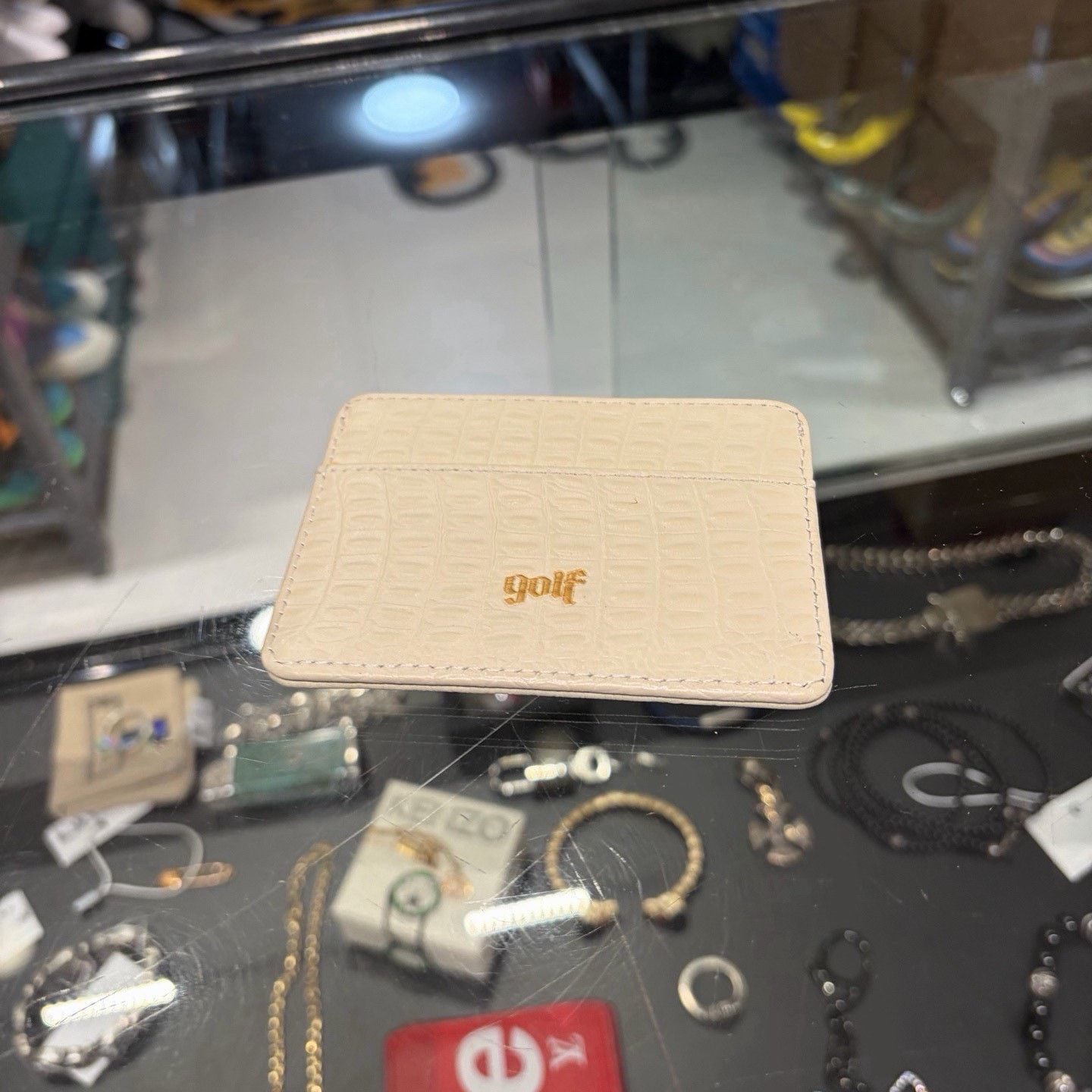 Japanese Brand Golf White Card Holder Size ONE SIZE - 2 Thumbnail