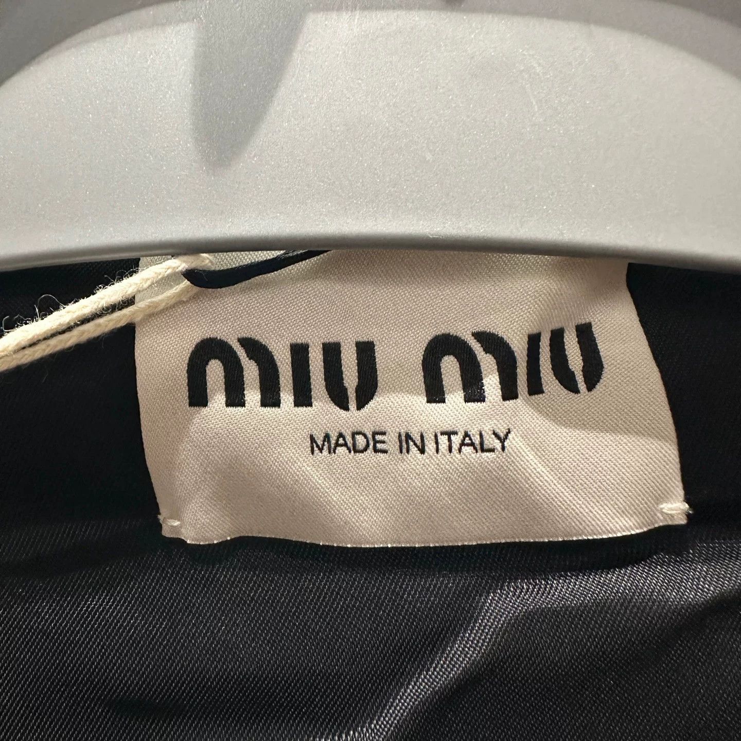 Miu Miu MiuMiu Short Zip-Up Letter Embroidery Jacket Size S / US 4 / IT 40 - 3 Thumbnail