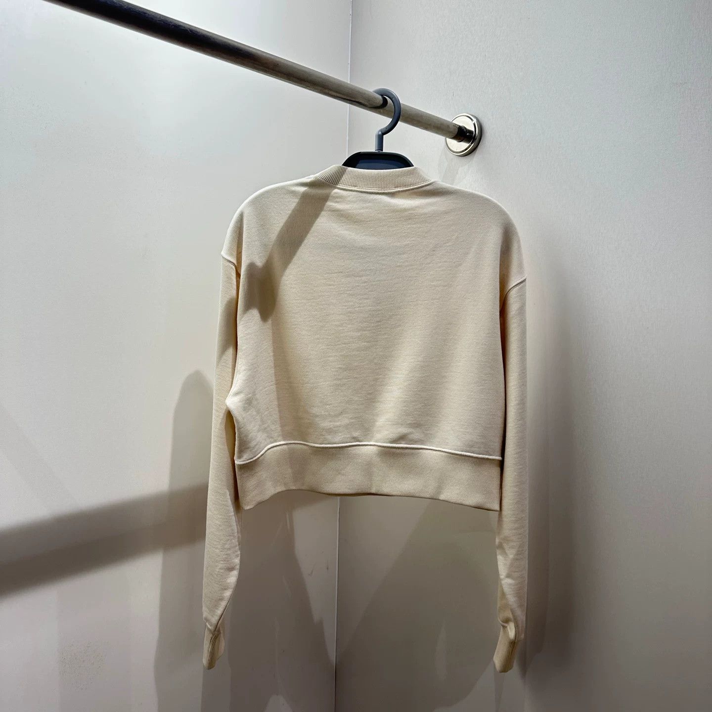 Miu Miu MiuMiu Rhinestone Letter Long-Sleeve Sweatshirt Size XS / US 0-2 / IT 36-38 - 2 Thumbnail