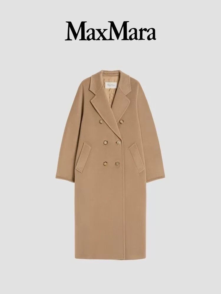 Max Mara MaxMara 101801 Cashmere Wool Coat Size XS / US 0-2 / IT 36-38 - 2 Thumbnail