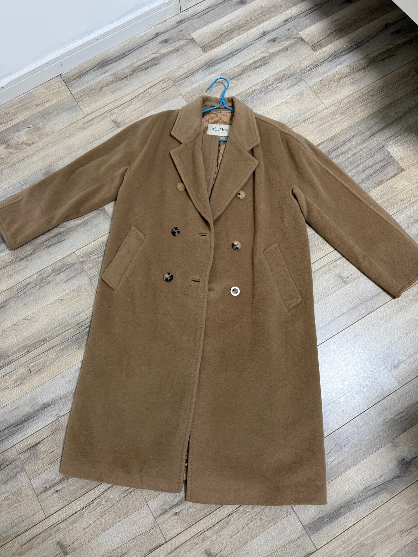 Max Mara MaxMara 101801 Cashmere Wool Coat Size XS / US 0-2 / IT 36-38 - 3 Thumbnail