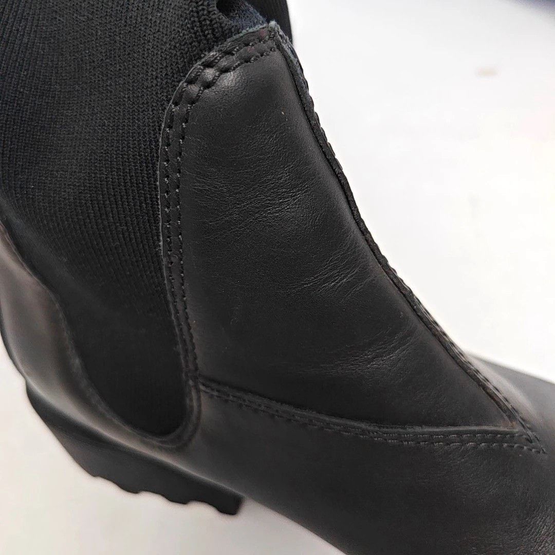 Miu Miu Miumiu Black Over-the-Knee Boots Size US 7 / IT 37 - 6 Thumbnail