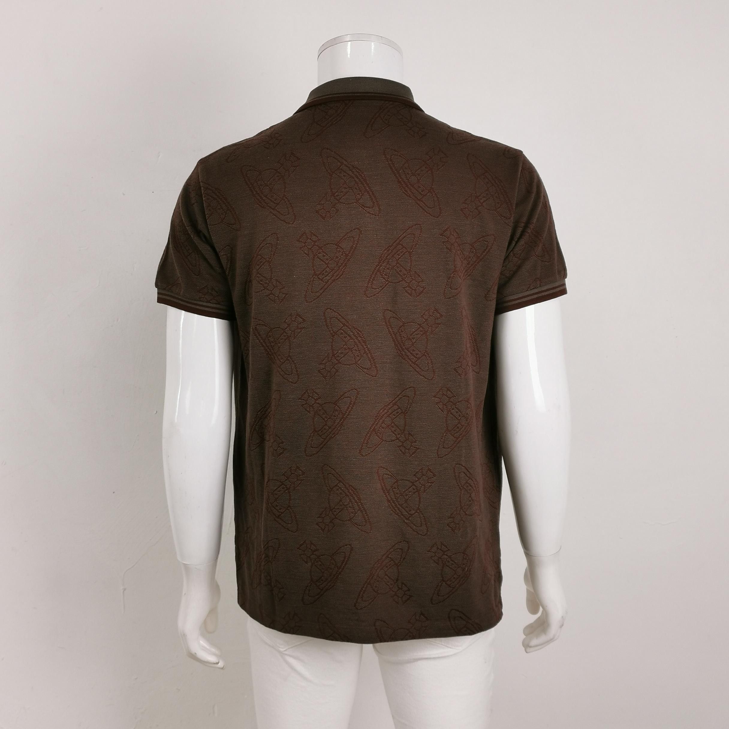 Saint Laurent Paris Saint Laurent Paris Logo Collared T-Shirt L Size US L / EU 52-54 / 3 - 6 Thumbnail