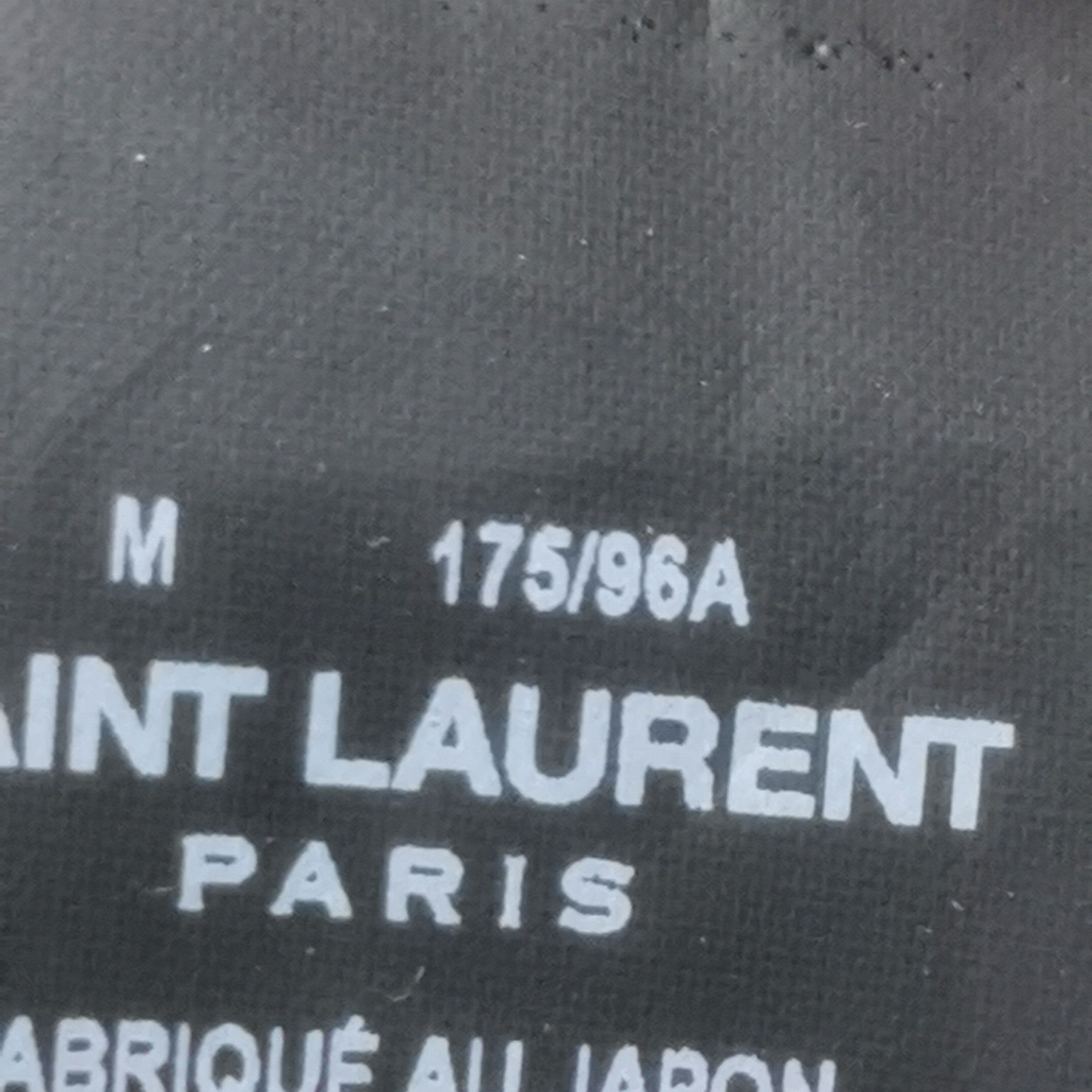 Saint Laurent Paris Saint Laurent Cotton Single-Breasted Lapel Coat M Size US M / EU 48-50 / 2 - 16 Thumbnail