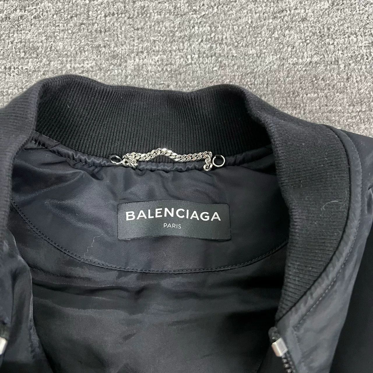 Balenciaga Balenciaga Sinner Baseball Jacket Size US S / EU 44-46 / 1 - 6 Thumbnail