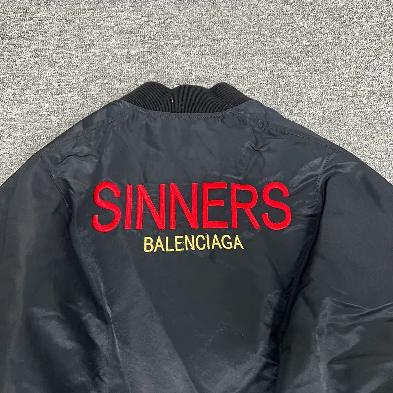 Balenciaga Balenciaga Sinner Baseball Jacket Size US S / EU 44-46 / 1 - 5 Thumbnail