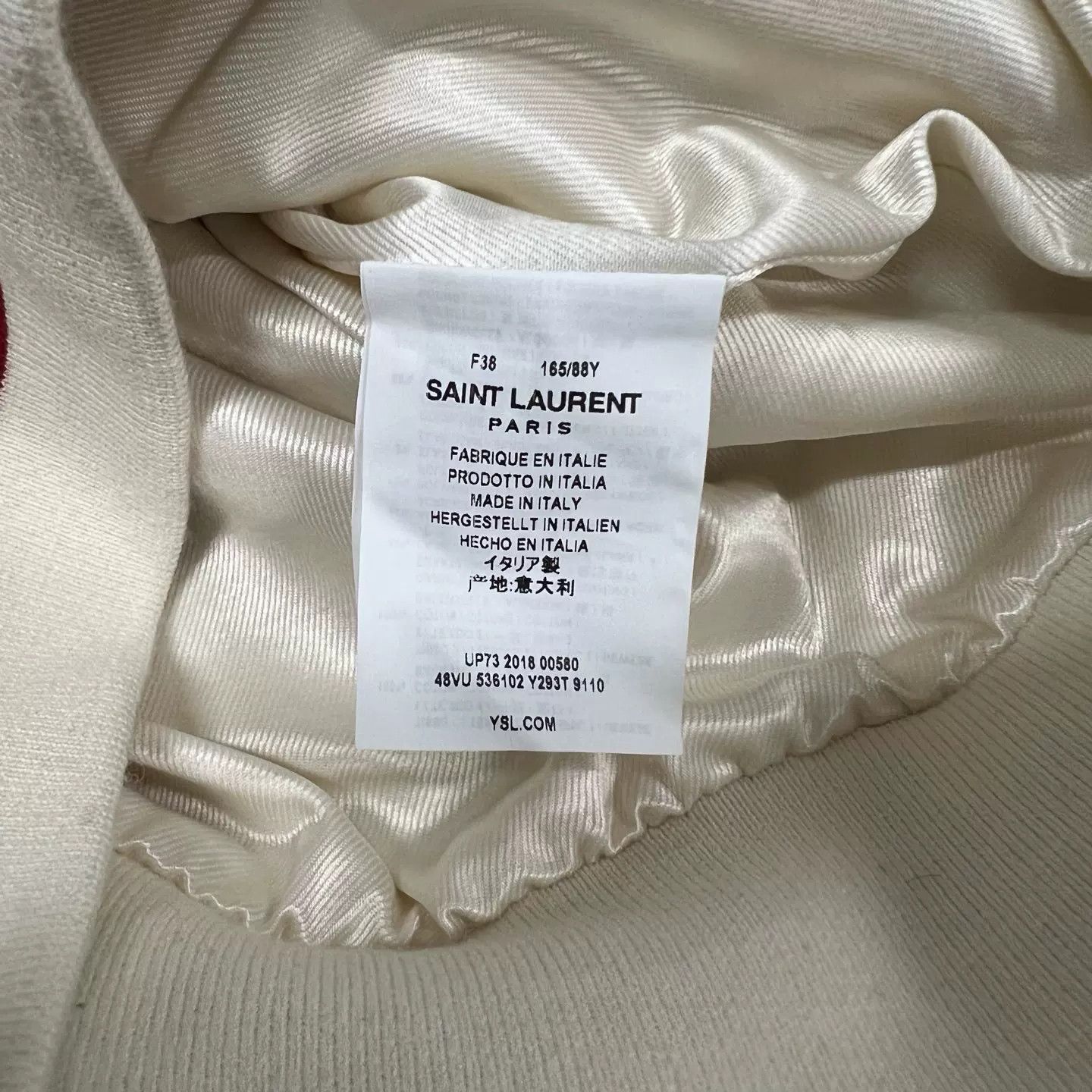 Saint Laurent Paris SLP Saint Laurent Teddy Baseball Jacket Size S / US 4 / IT 40 - 6 Thumbnail