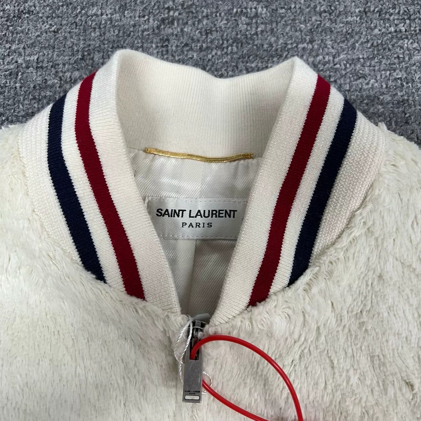 Saint Laurent Paris SLP Saint Laurent Teddy Baseball Jacket Size S / US 4 / IT 40 - 5 Thumbnail